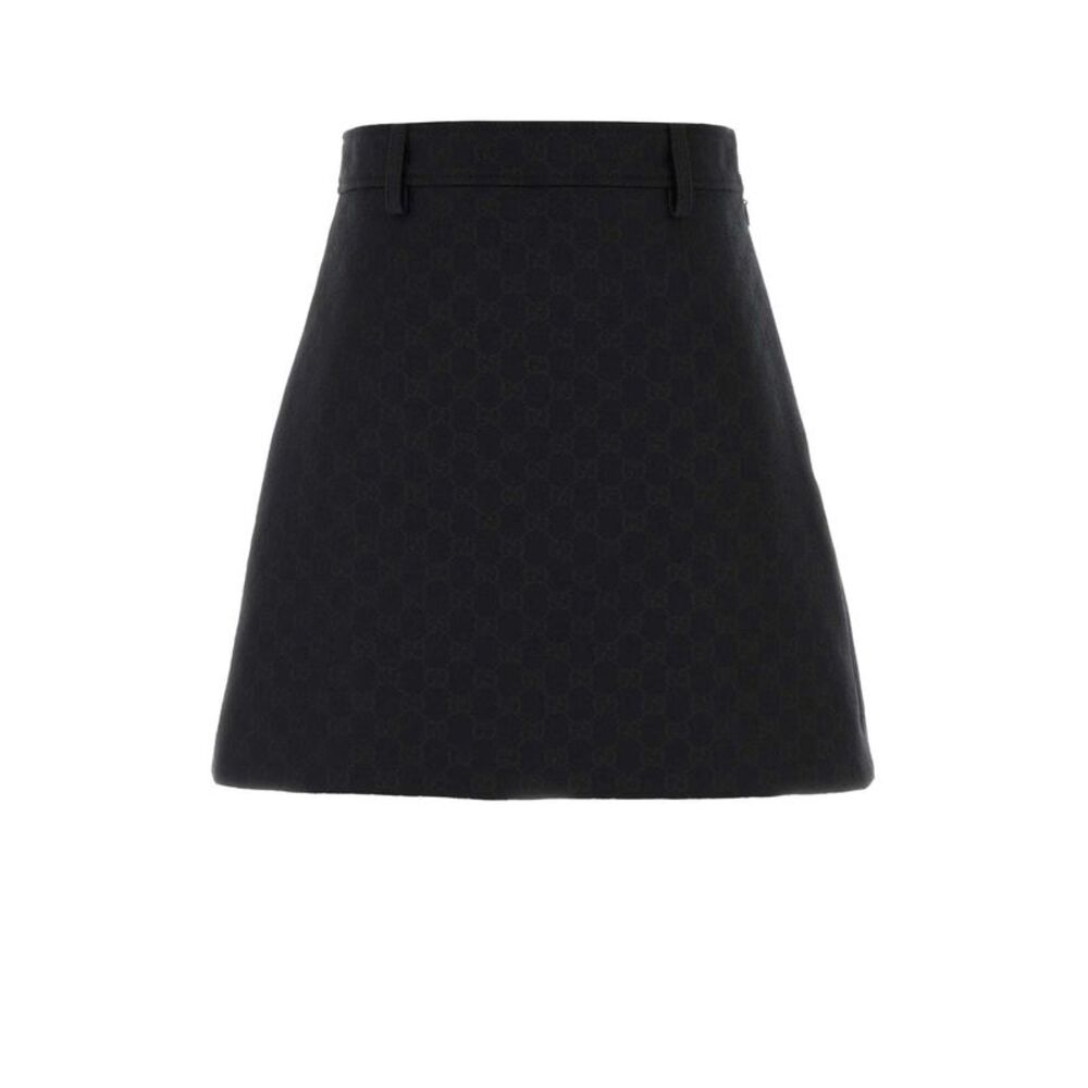 Gucci Women Printed Polyester Blend Mini Skirt